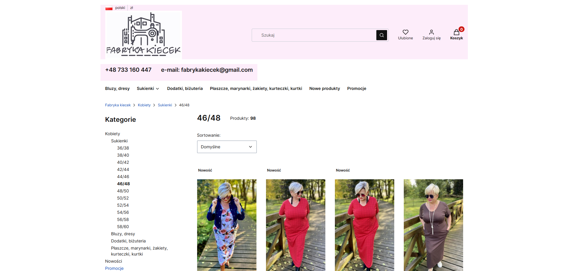 Sukienki 46–48 do biura – na co zwrócić uwagę przy wyborze?