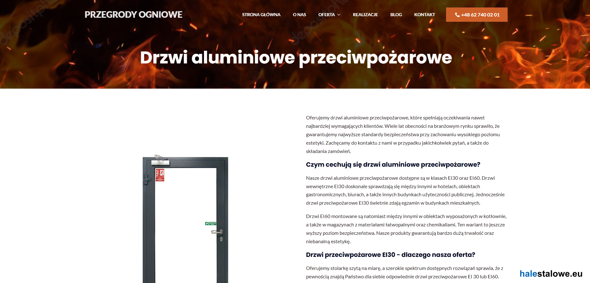 5 cech, które powinny mieć nowoczesne drzwi aluminiowe przeciwpożarowe
