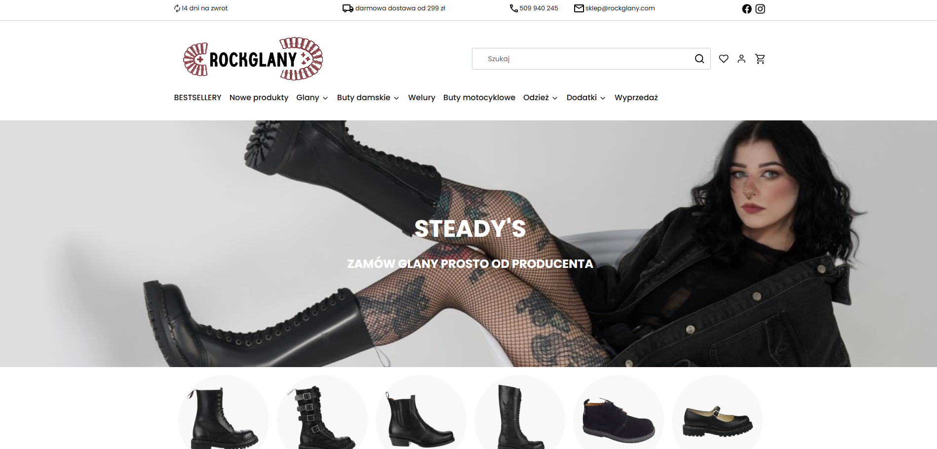 Najpopularniejsze modele w sklepie z glanami - co wybierają klienci?