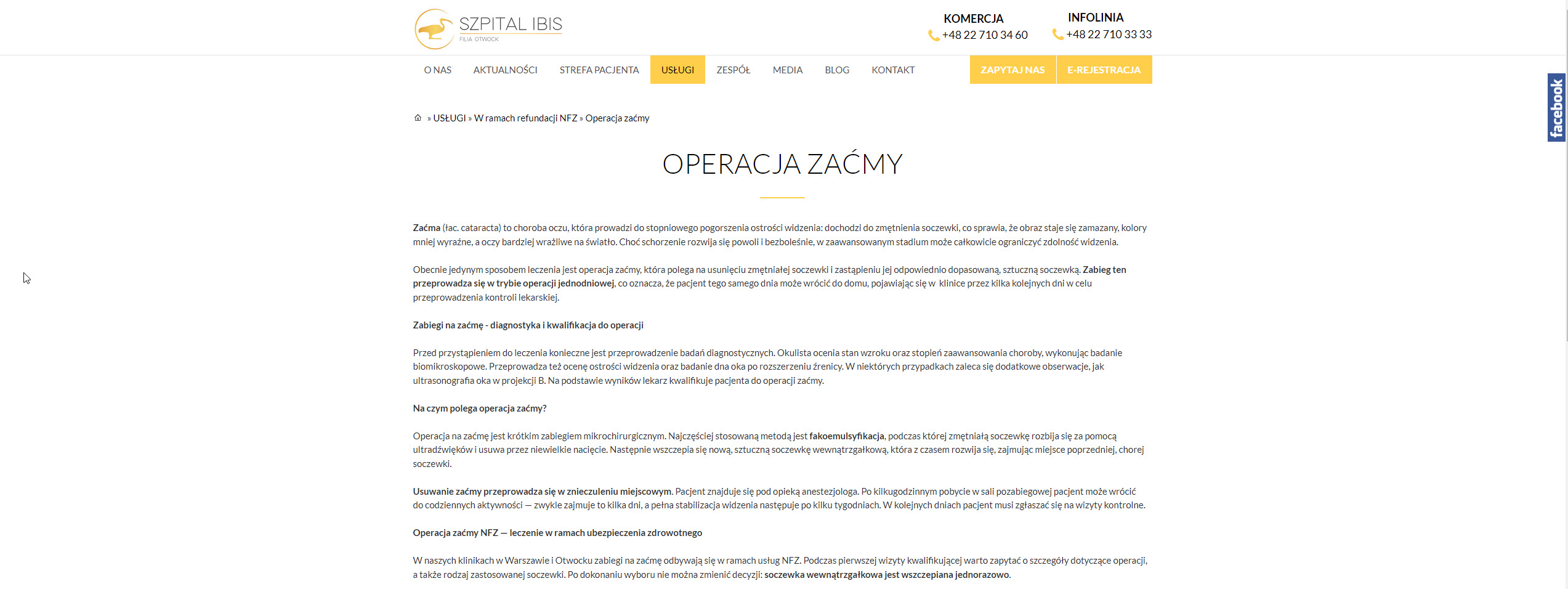 Operacja zaćmy - dlaczego wczesna diagnoza jest tak ważna?